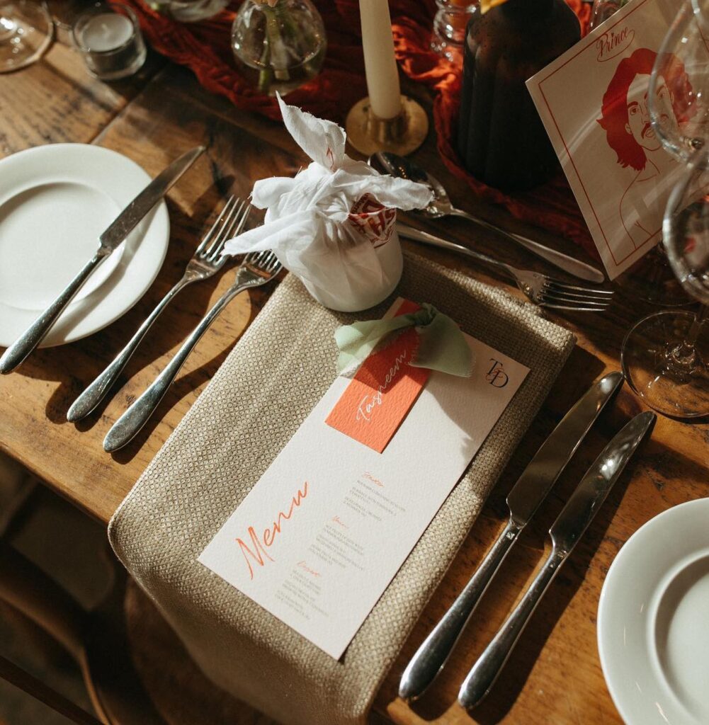 wedding table decor