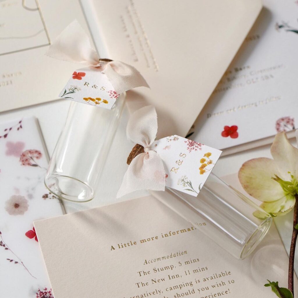 diy wedding favours