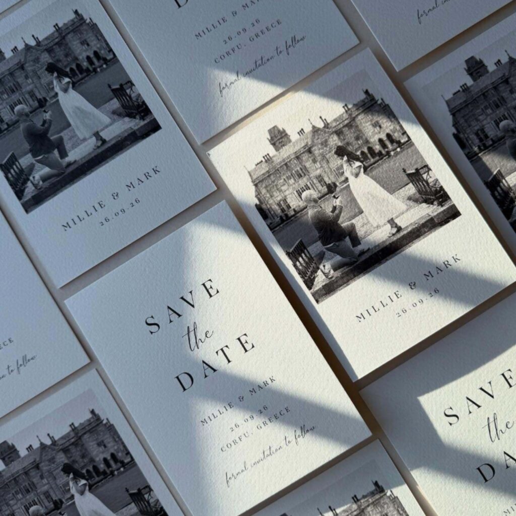 Save the dates and invitations 