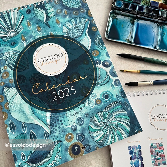Essoldo Designs 2025 Calendar